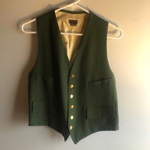 The perfect vintage wool vest